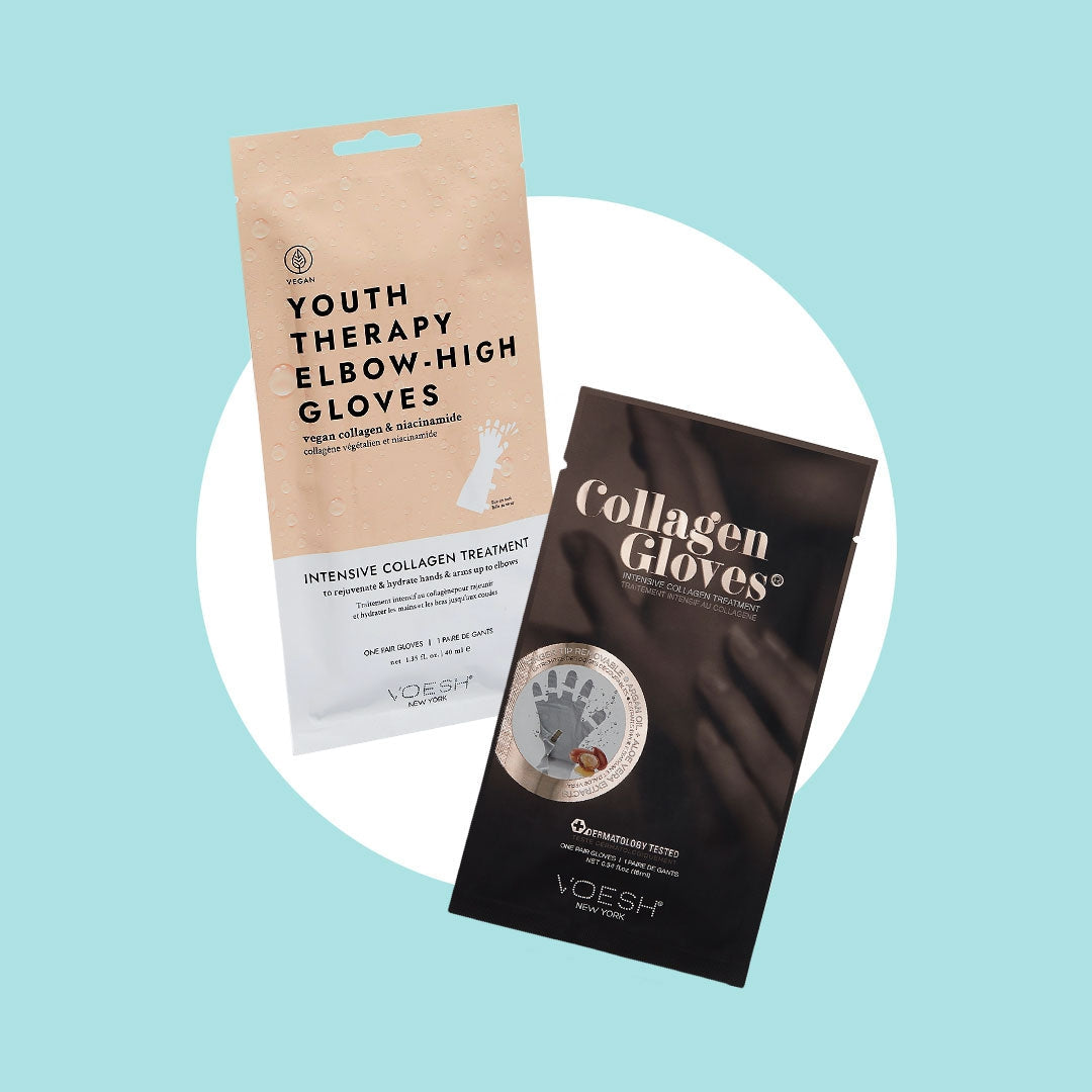 Youth Therapy Elbow-High Gloves vs. Collagen Gloves