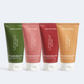 Exfoliating Body Wash Set - Sugar Scrubs with Plant-Derived AHAs