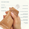 Exfoliating Body Wash Neroli & Patchouli - Sugar Scrub with Plant-Derived AHAs
