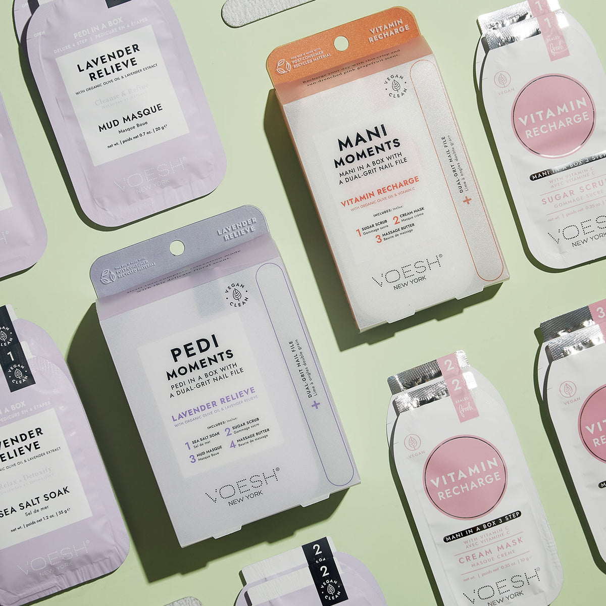 Mani and Pedi Moments Packaging