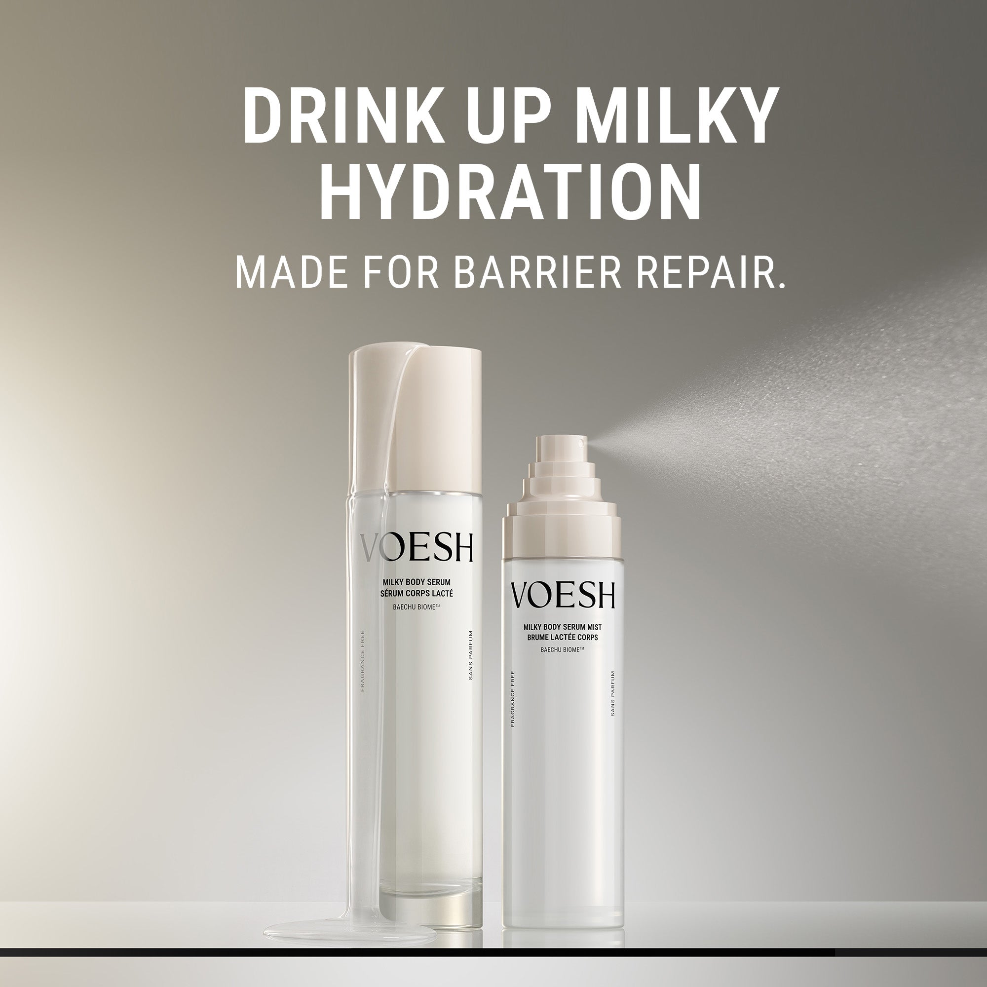 Barrier Boost Duo | Milky Body Serum & Body Mist for Skin Barrier
