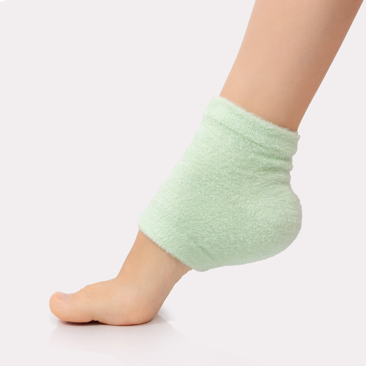 1Pair Heel Socks for Dry Hard Cracked Skin Moisturizing Open Toe