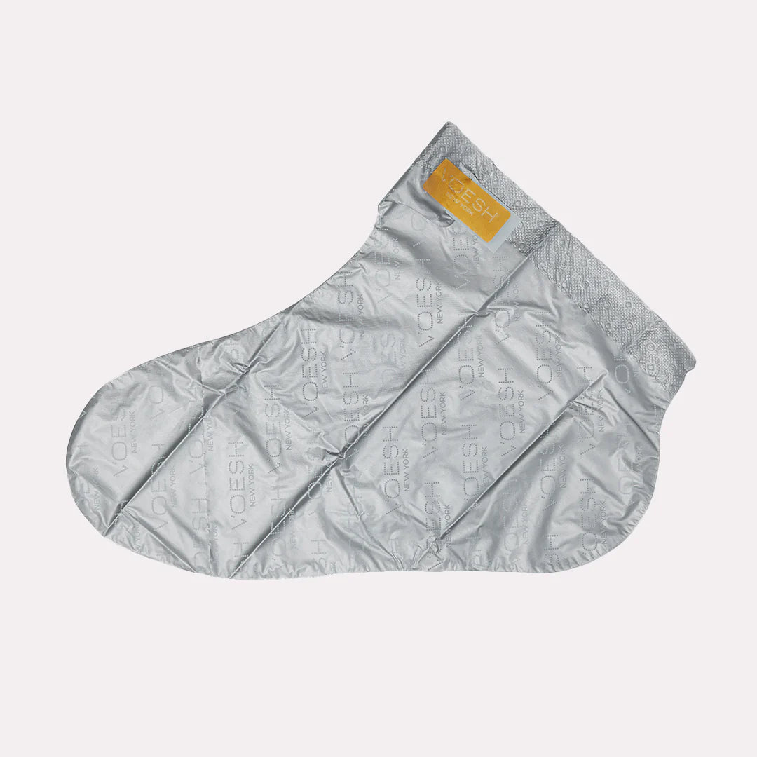 collagen socks on grey background