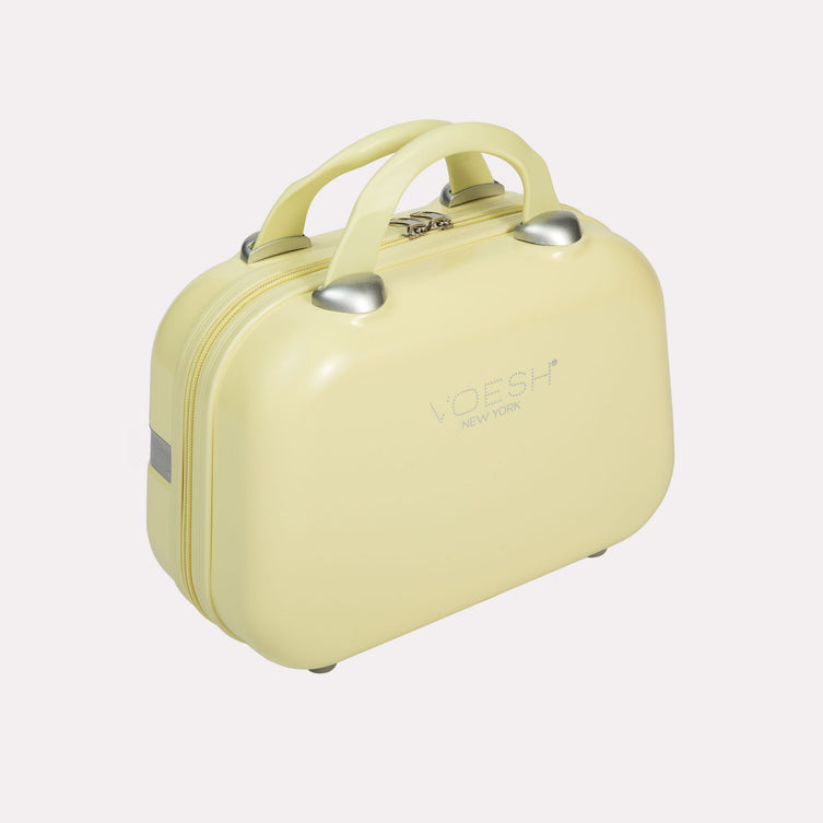VOESH Carry-On Luggage small carrying case with VOESH printed on the front