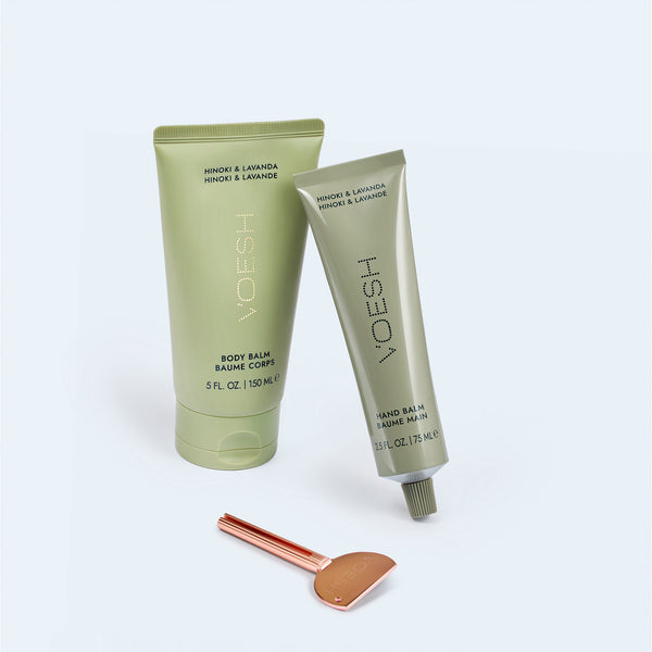 Hand & Body Balm Set Hinoki & Lavanda | VOESH New York