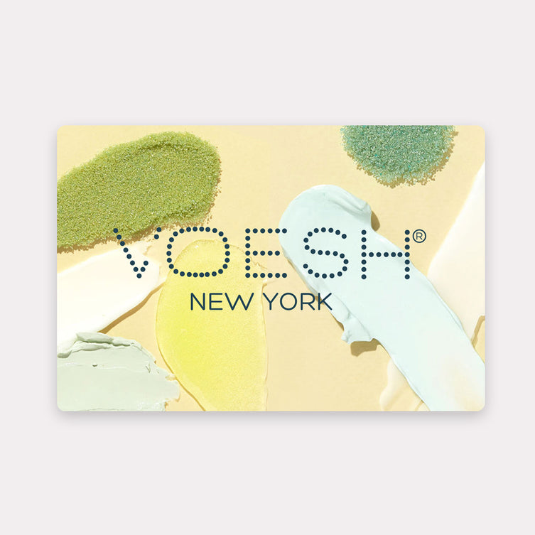 Voesh Gift Card on gray background