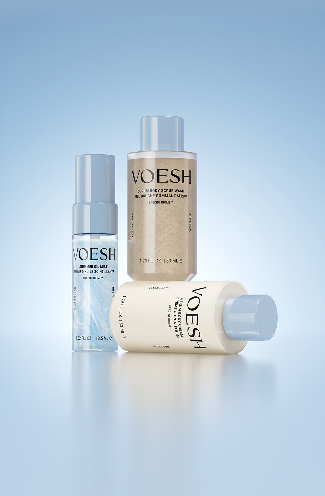 Radiant Skin Essentials Set | Glass Skin Body Care Kit | VOESH