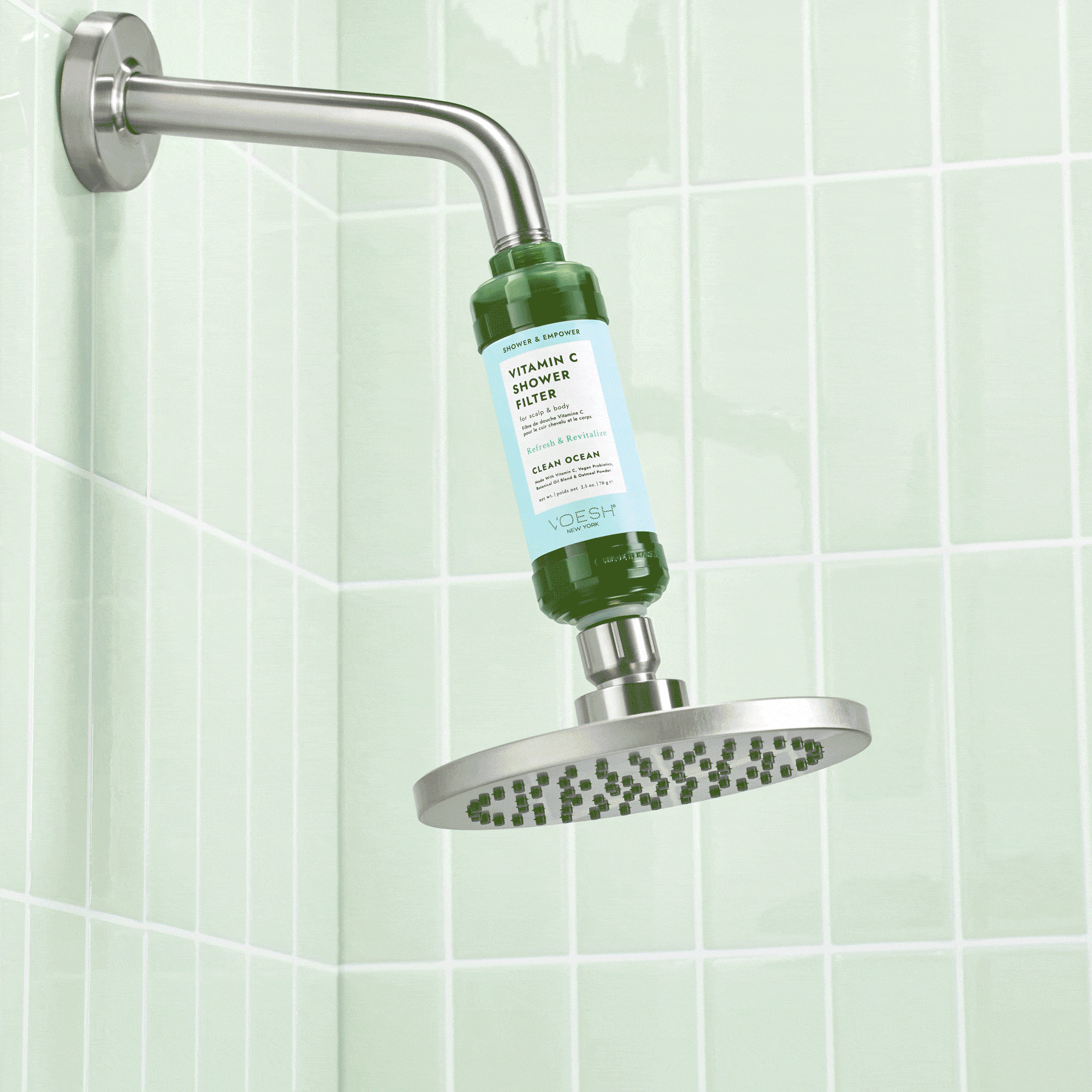 Vitamin C Shower Filter Clean Ocean