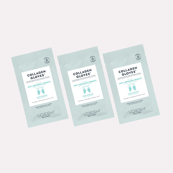 Collagen Socks with Mint + Botanical Extracts Multi Pack VOESH New York
