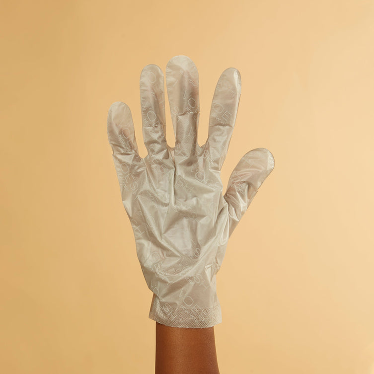 Collagen Gloves Argan Oil Hand Model