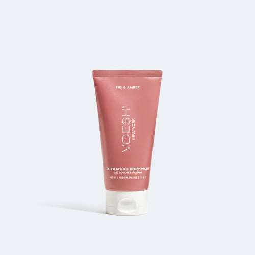 Exfoliating Body Wash Fig & Amber - Sugar Scrub with Plant-Derived AHAs