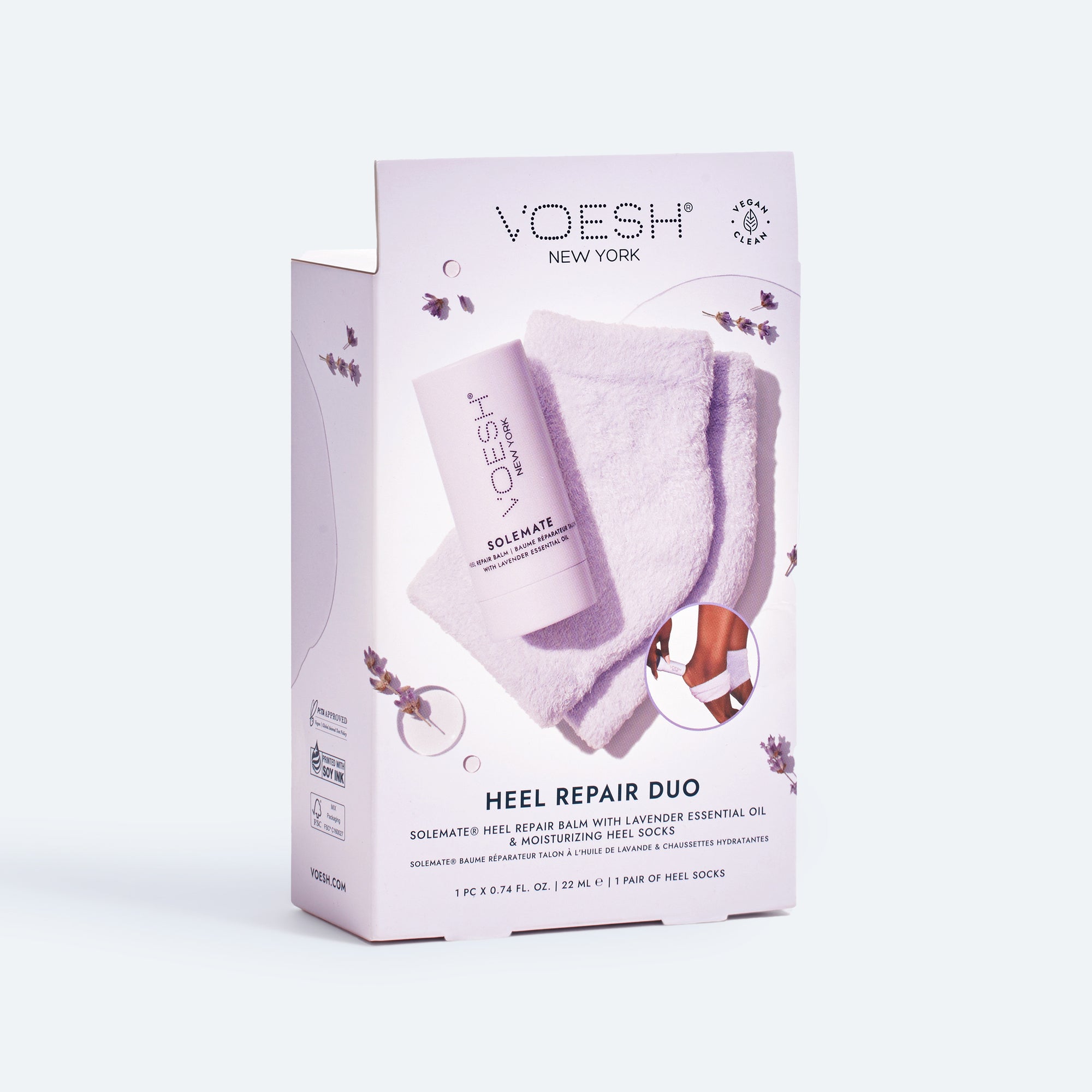 Heel Repair Duo Lavender