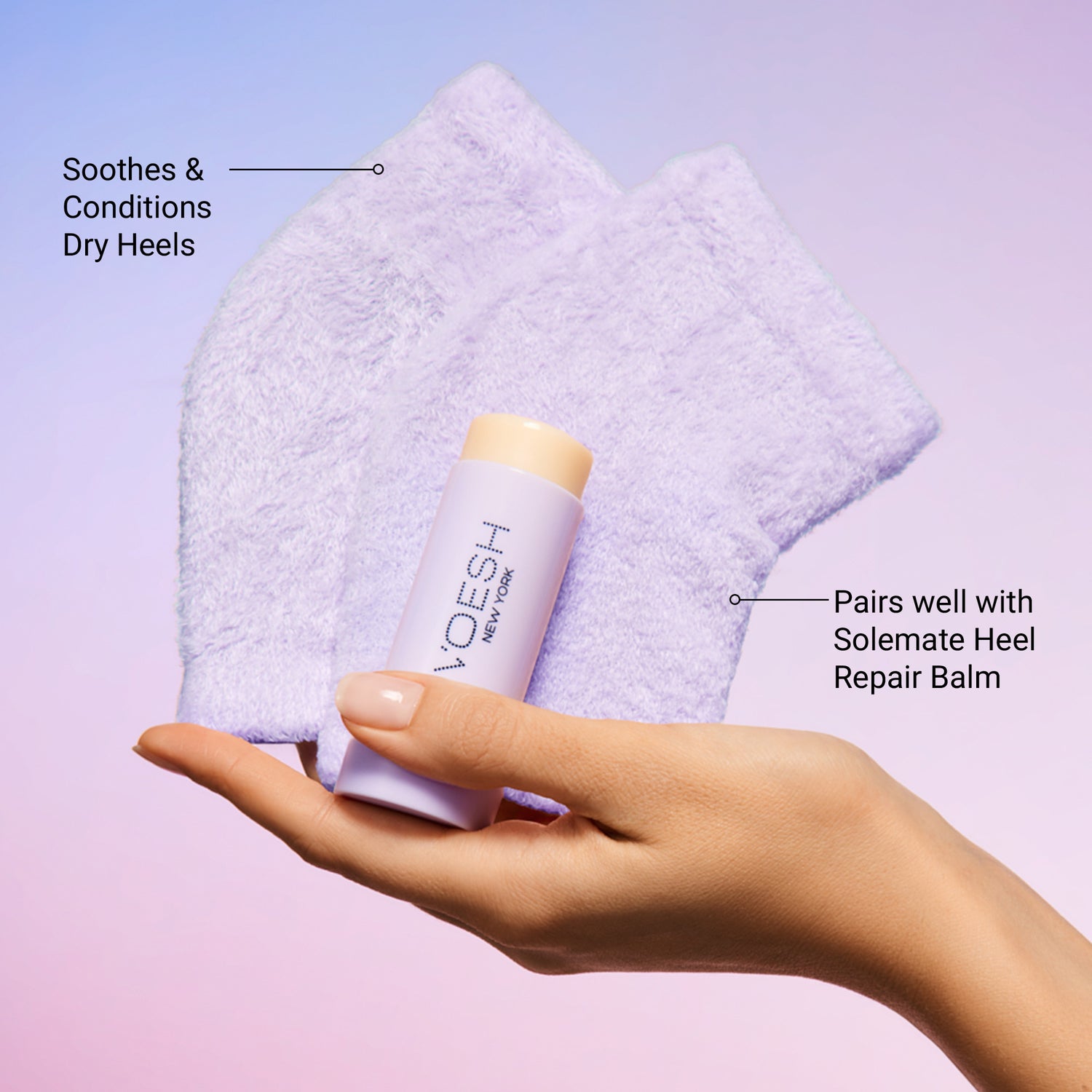 Moisturizing Heel Socks