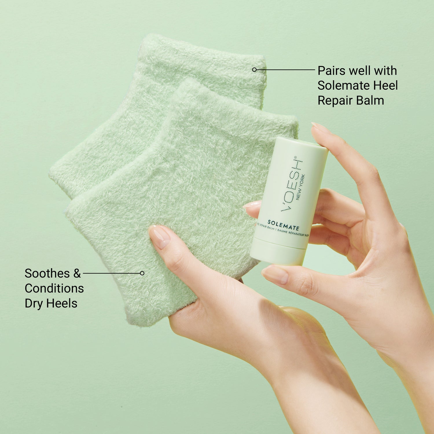 Moisturizing Heel Socks