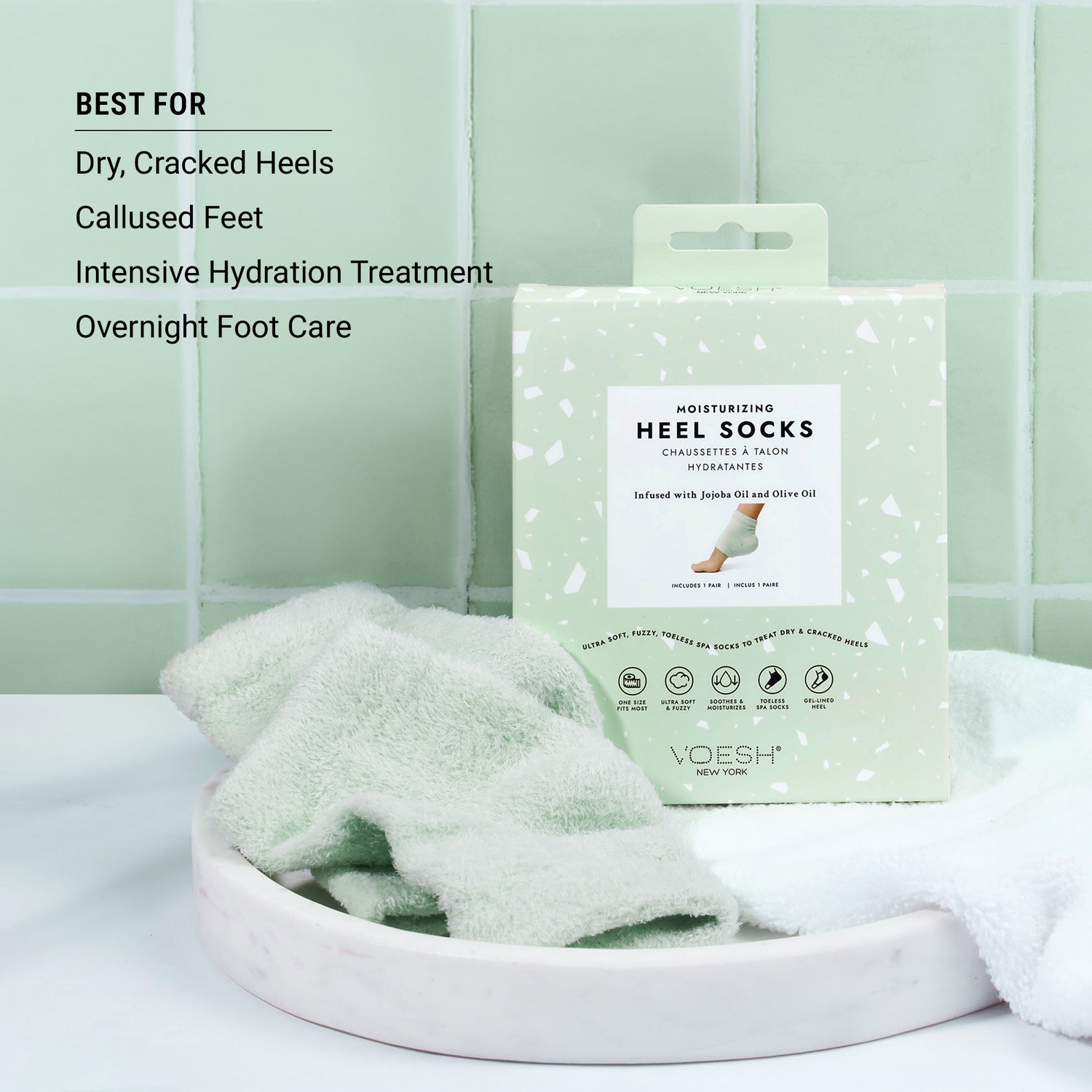 Moisturizing Heel Socks