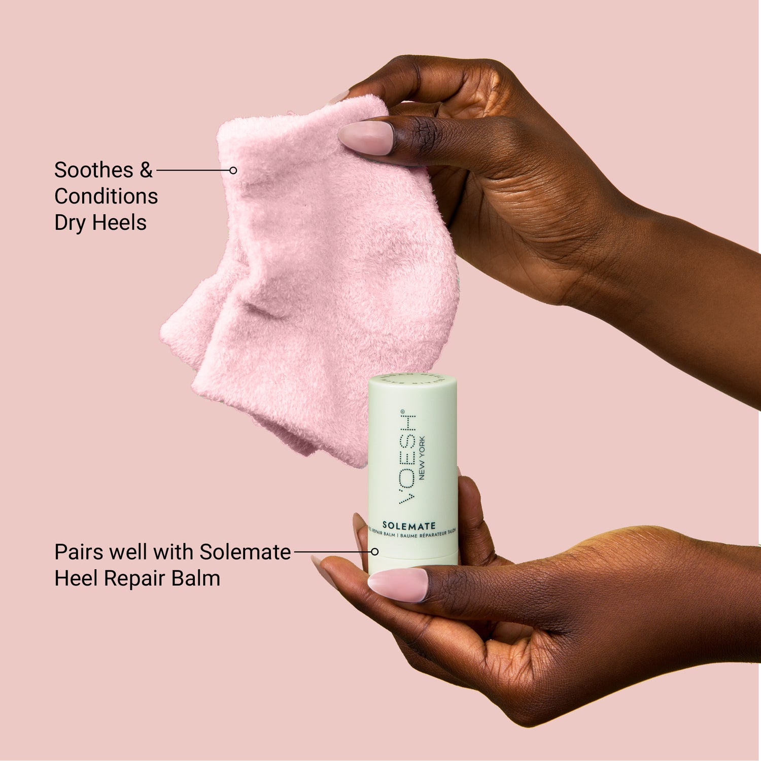 Moisturizing Heel Socks