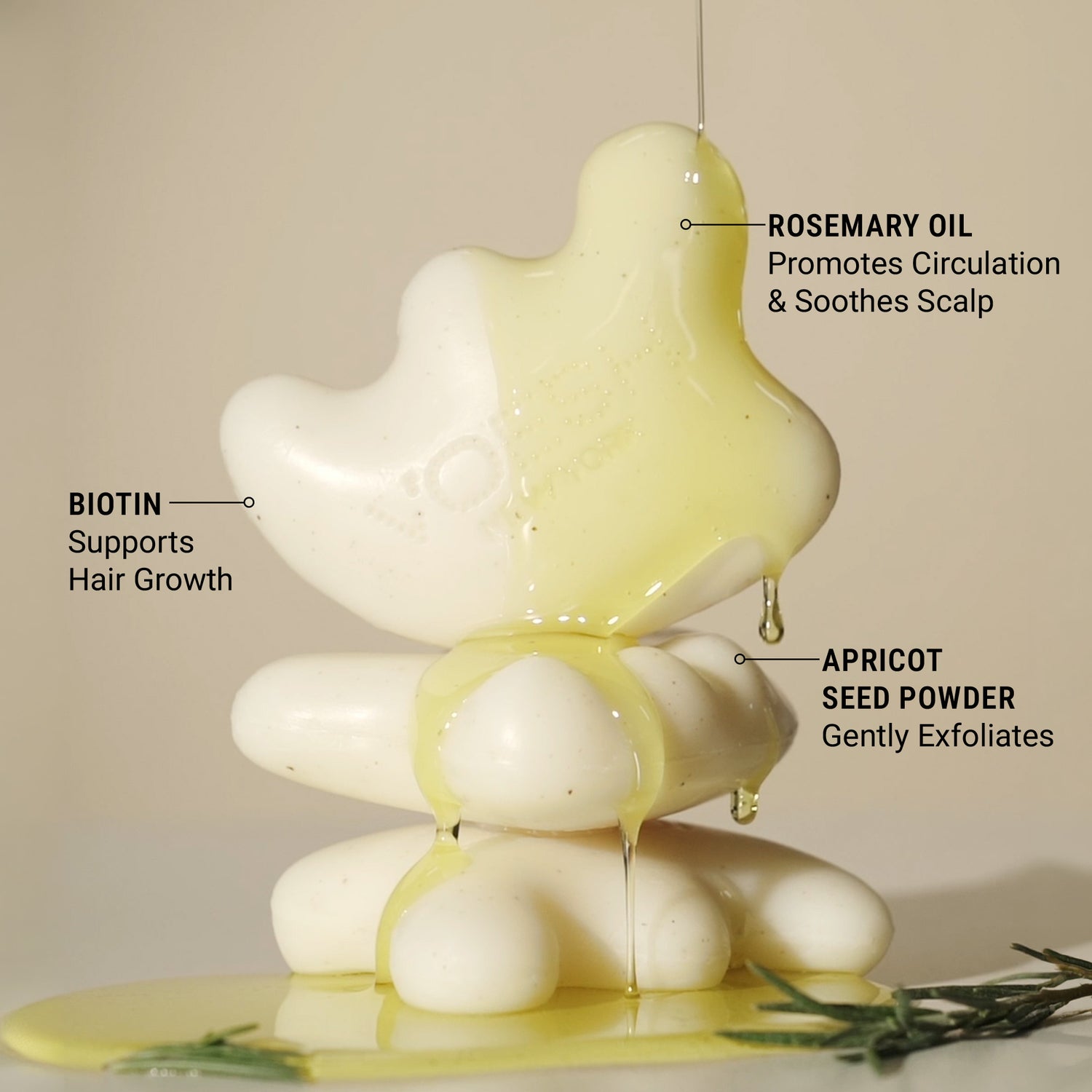 Gua Sha Shampoo Bar