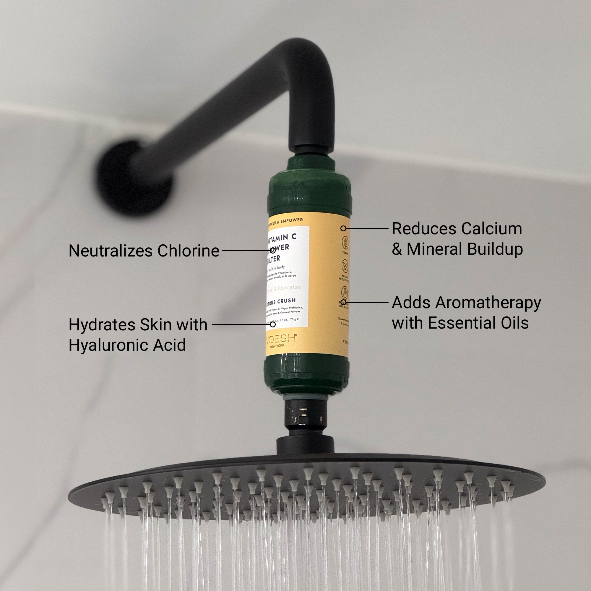 Vitamin C Shower Filter | VOESH