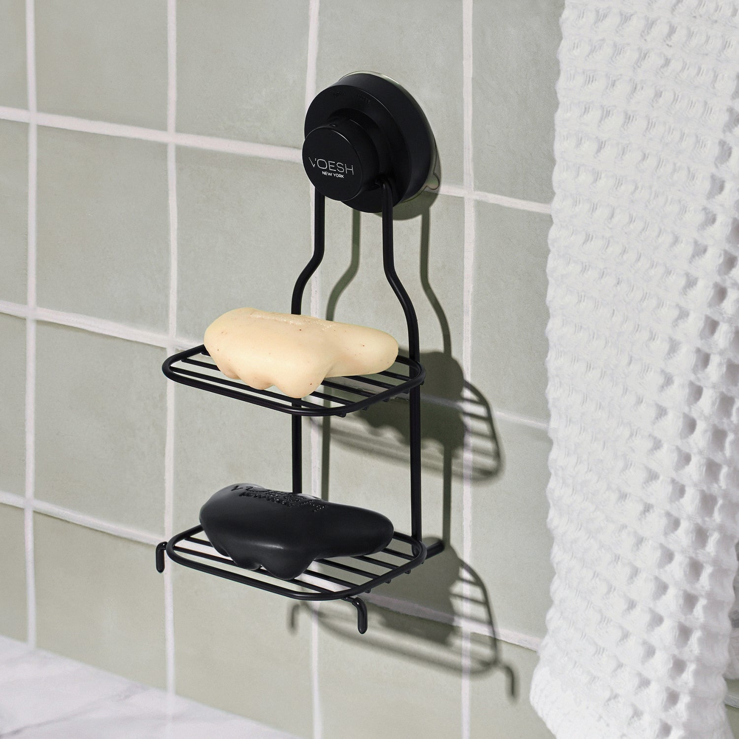 Self-Draining 2-Tier Soap Holder
