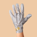 Collagen Gloves with argan oil single glove on model