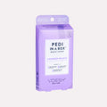 Pedi in a box 3 step lavender relieve on gray background